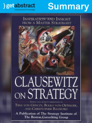 cover image of Clausewitz on Strategy (Summary)